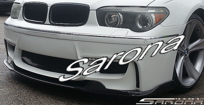 Custom BMW 7 Series  Sedan Front Lip/Splitter (2002 - 2008) - $375.00 (Part #BM-055-FA)